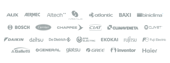Brands compatible with Airzone Brands compatible with Airzone
