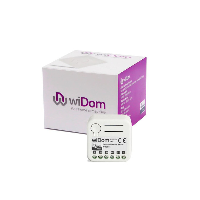 tovább a wiDom Universal Double Switch adatlapjára 2310 ... wiDom Universal Double Switch