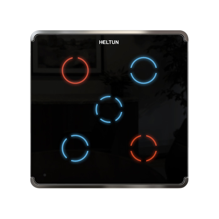 tovább a Heltun Touch Panel Switch Quinto (fekete-ezüst) adatlapjára 4991 ... Heltun Touch Panel Switch Quinto (fekete-ezüst)