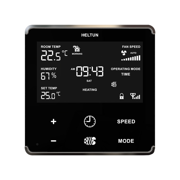 tovább a Heltun Fan Coil Thermostat (fekete-ezüst) adatlapjára 5272 ... Heltun Fan Coil Thermostat (fekete-ezüst)