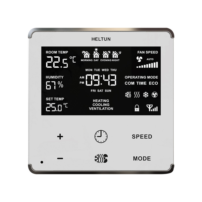 tovább a Heltun Fan Coil Thermostat (fehér-ezüst) adatlapjára 5274 ... Heltun Fan Coil Thermostat (fehér-ezüst)