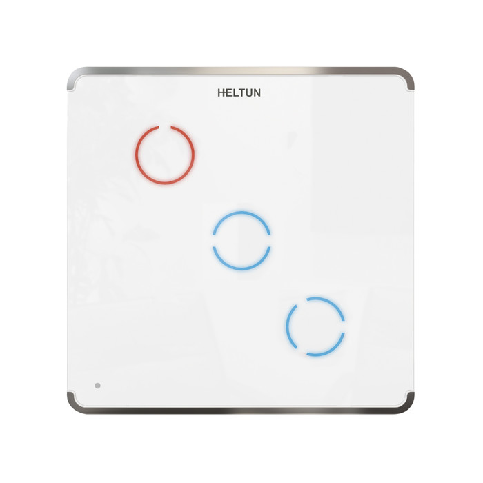 tovább a Heltun Touch Panel Switch Trio (fehér-ezüst) adatlapjára 5283 ... Heltun Touch Panel Switch Trio (fehér-ezüst)