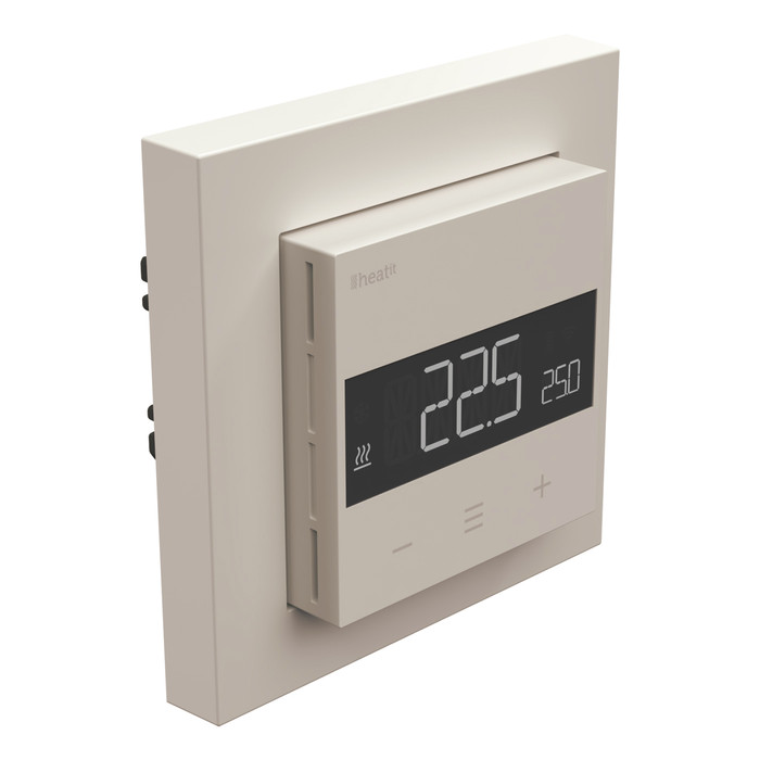 Heatit Z-TRM6 thermostat (RAL 9010)