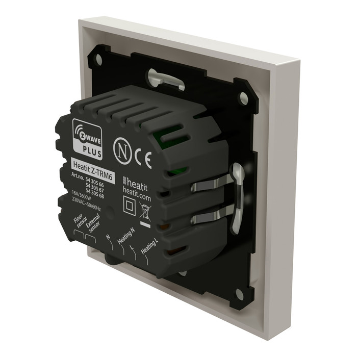 Heatit Z-TRM6 thermostat (RAL 9010) - 4