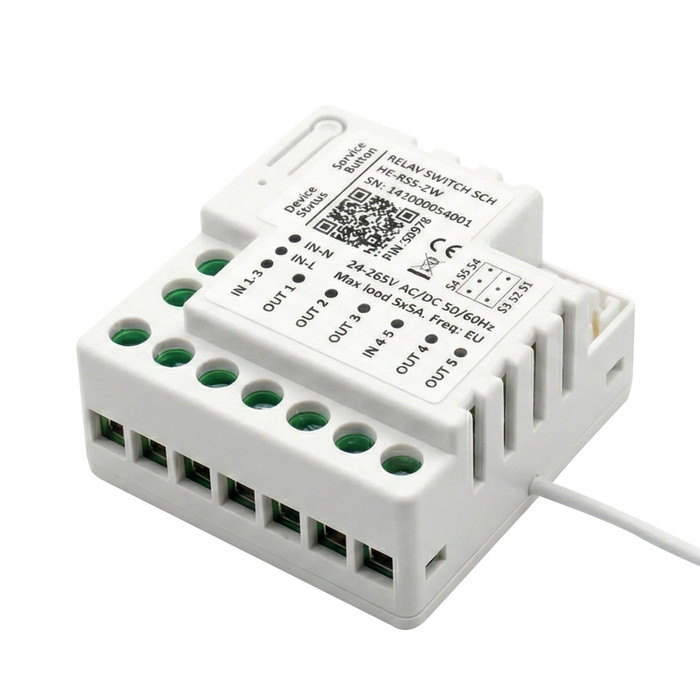 Heltun Relay Switch 5 Channel (5×5A) - 2