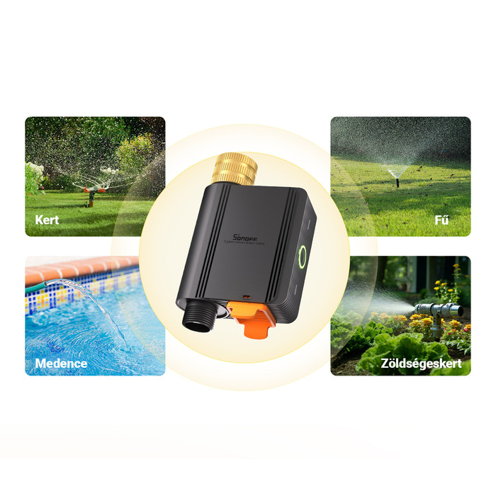 SONOFF Hydro ONE Smart Water Valve with Flow Meter - 4